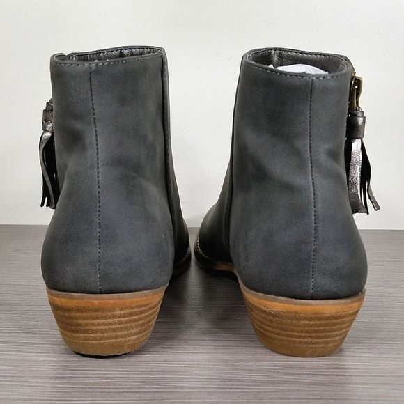 Tucker + Tate Harper Zip Bootie, Pewter, Little Kid Size 4 M - Picture 5 of 11